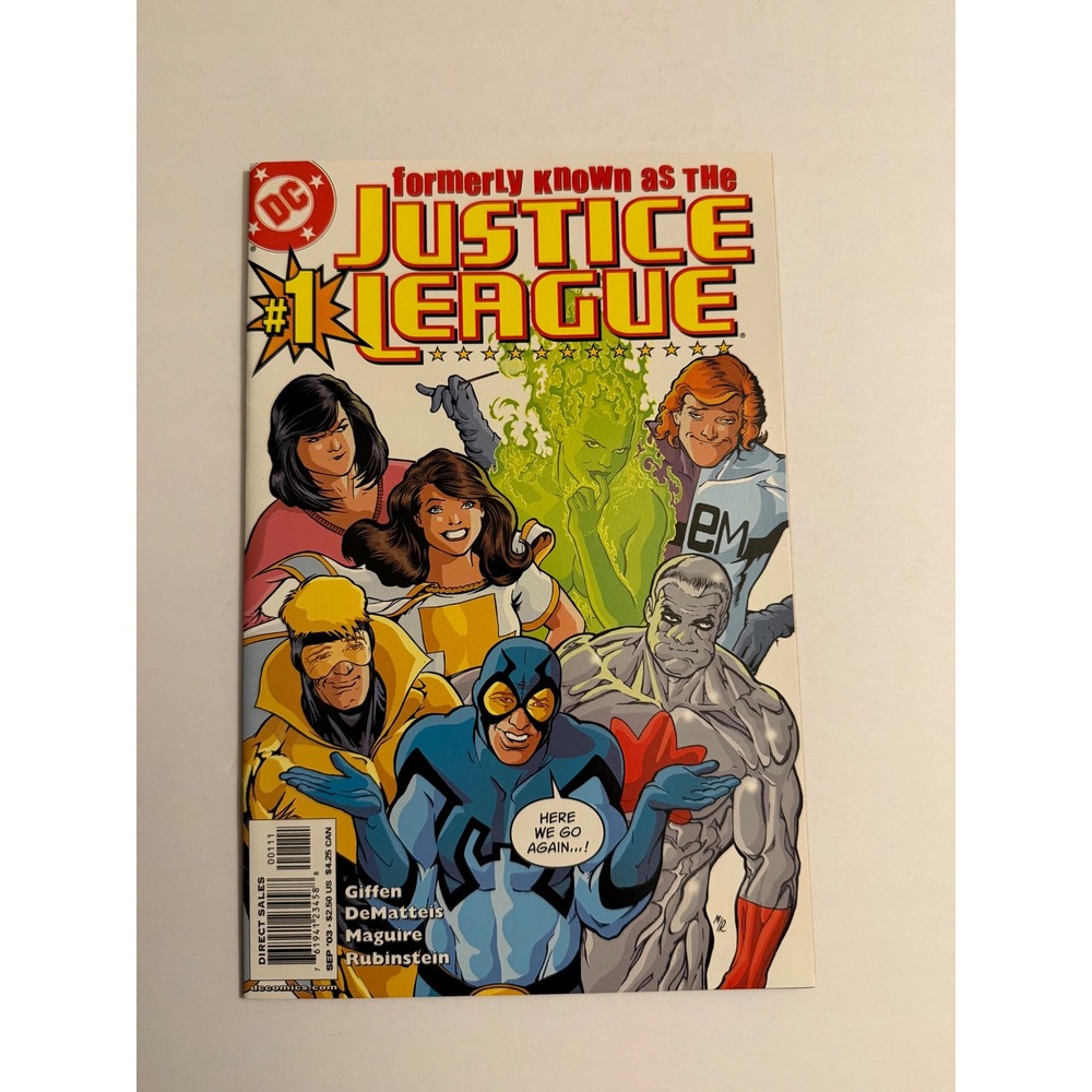 DC Comics Formerly Known as the‎ Justice League #1 Sep 2003
